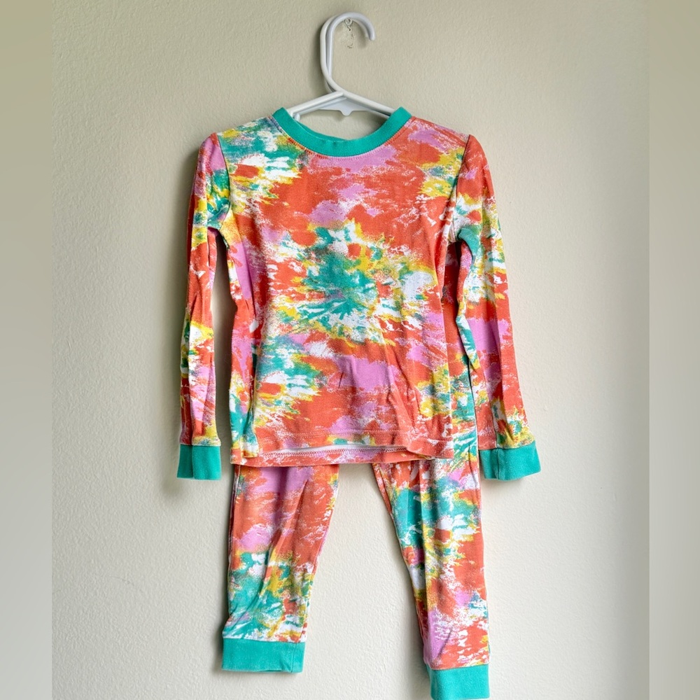 Tucker + Tate Girls Tie Dye Pajama Set 5T